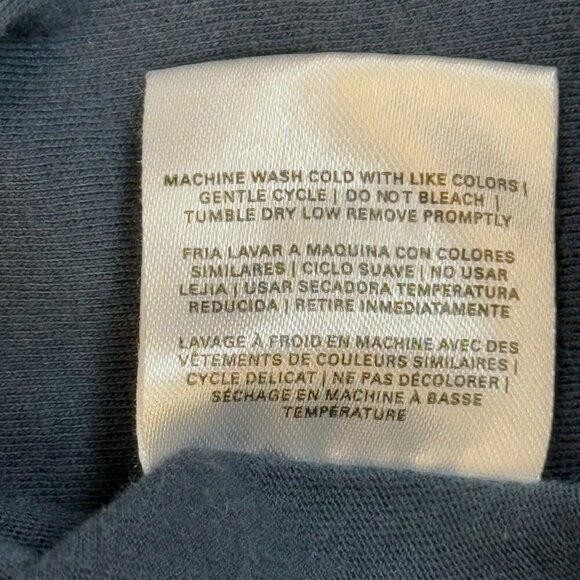 RVCA Artist Network T-Shirt Mens XL Blue Vintage Wash Graphic Logo Skater Tee - Picture 9 of 9